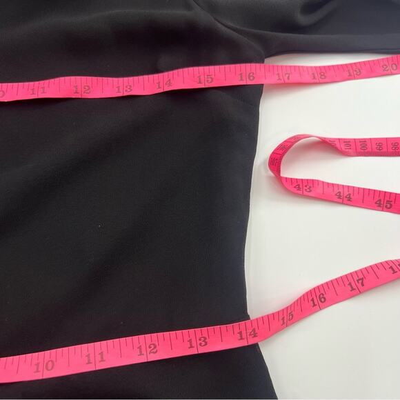 Pomander Place Black Maeve Classic Collared Shirt Maxi Dress Sz XS - Picture 10 of 12